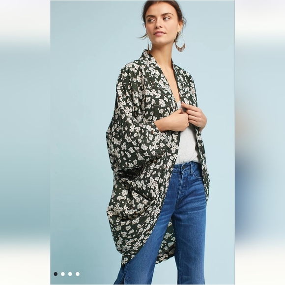 Anthropologie Roffe NWTs Mitsie Cocoon Kimono - Picture 1 of 5